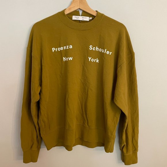 Proenza Schouler White Label Logo Print Sweatshirt - Picture 7 of 14